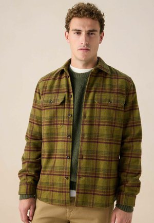 KARIERTES  - Chemise - dunkelgrün