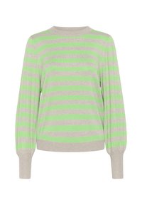 KAMALA - Jersey de punto - feather gray mel green