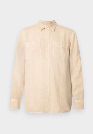 LONG SLEEVE REGULAR FIT MEN SHIRT - Camisa - safari