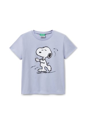 Print T-shirt - violet