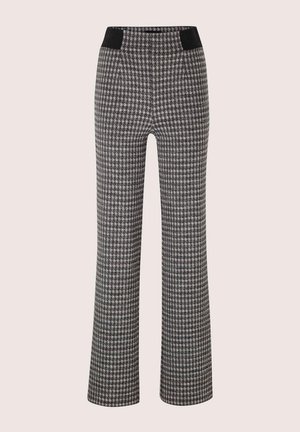 MADELEINE, MADELEINE HOSE SCHLUPFHOSE MIT HAHNENTRITT - Broek - black   silver