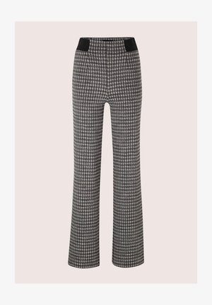 MADELEINE, MADELEINE HOSE SCHLUPFHOSE MIT HAHNENTRITT - Broek - black silver