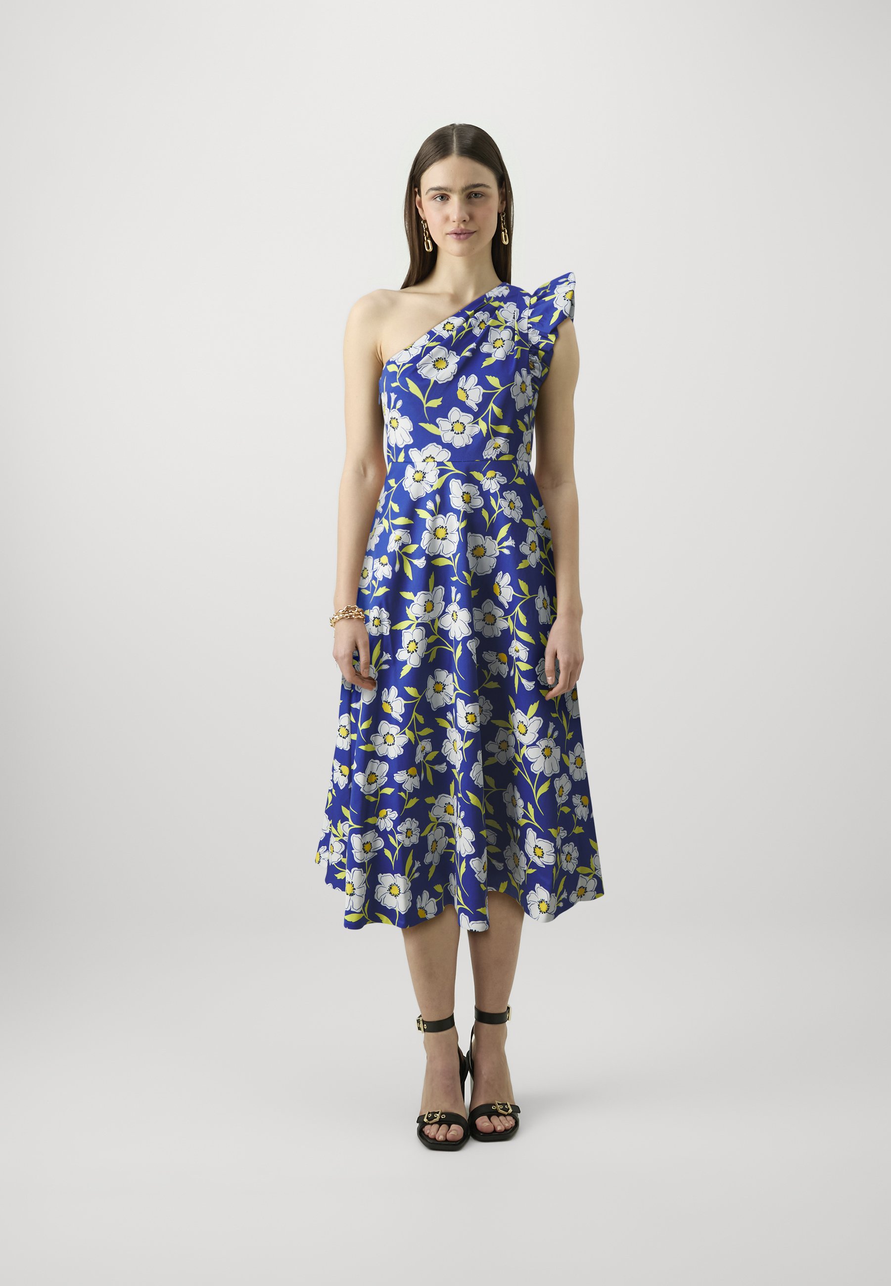 新品タグ付き KATE SPADE NEW YORK Sicily Dress藍 kate spade new york SUNSHINE ONE SHOULDER DRESS - Cocktail