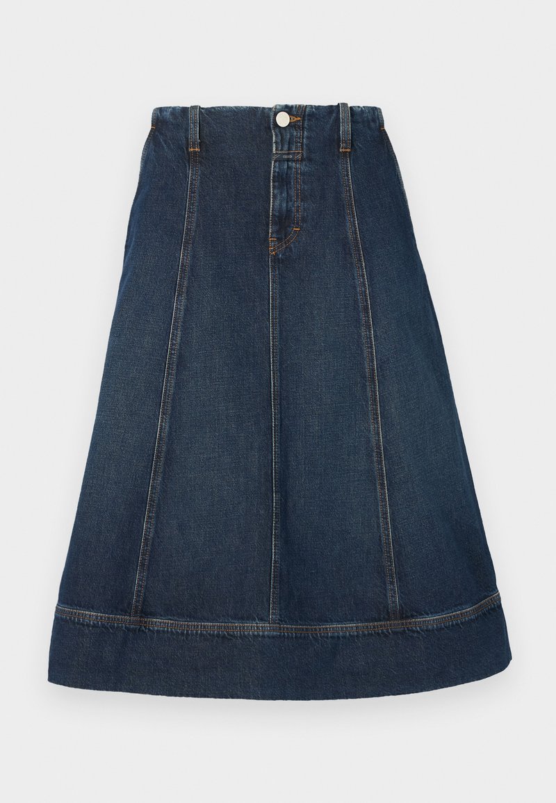 closed Jeansrok donkerblauw