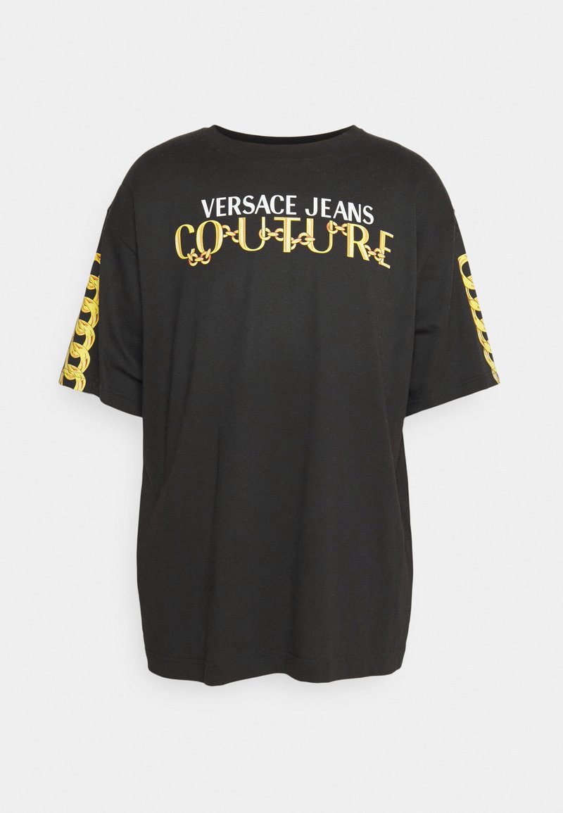 Versace Jeans Couture T-shirt print zwart Versace Jeans Couture T-shirt print zwart
