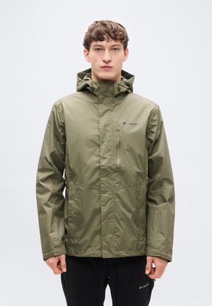 POURING ADVENTURE™ III JACKET - Vízlepergető széldzseki - stone green