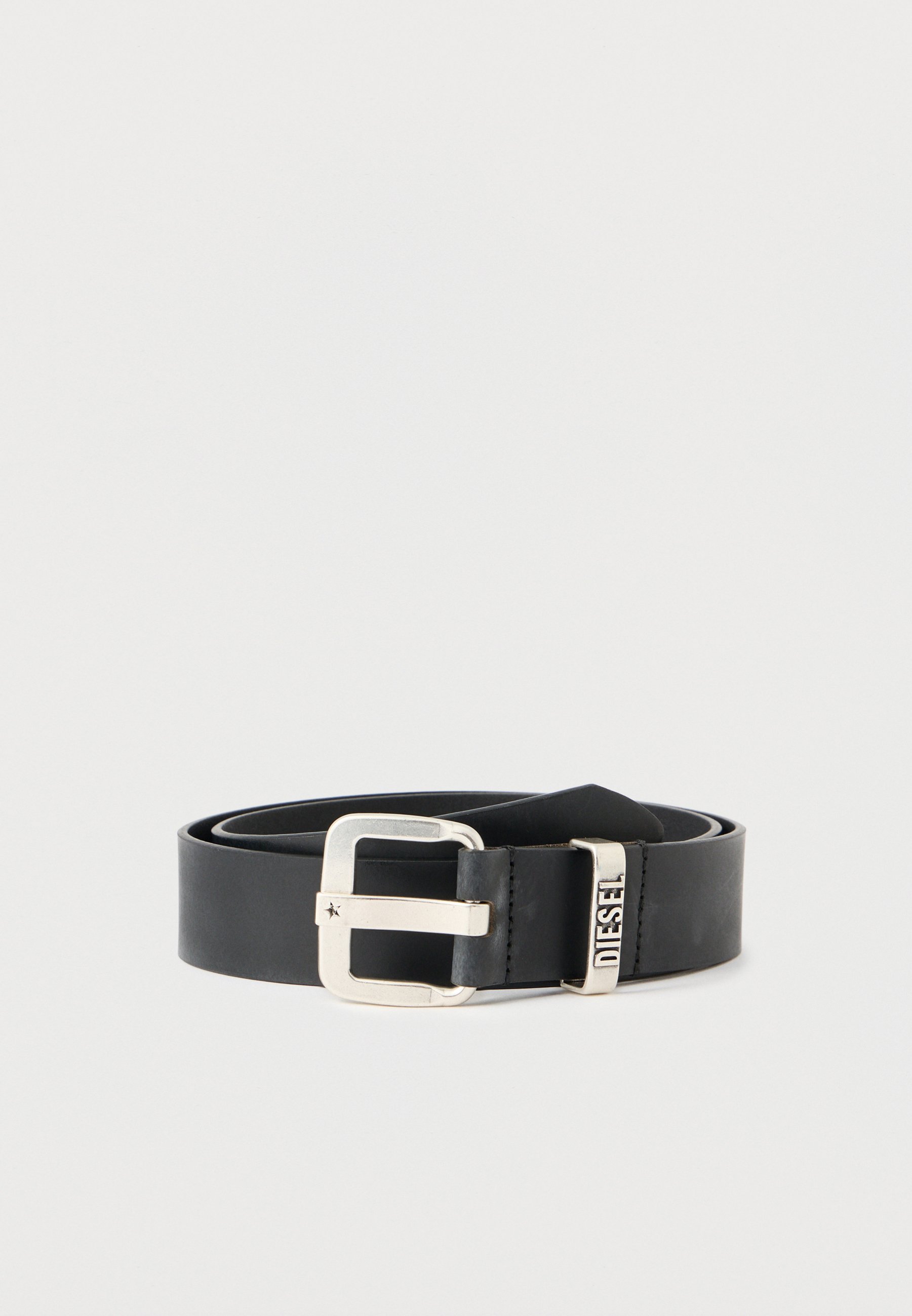 【ゆ】DIESEL 3cm cowleather belt black Diesel B STAR III - Belt - black - Zalando.co.uk