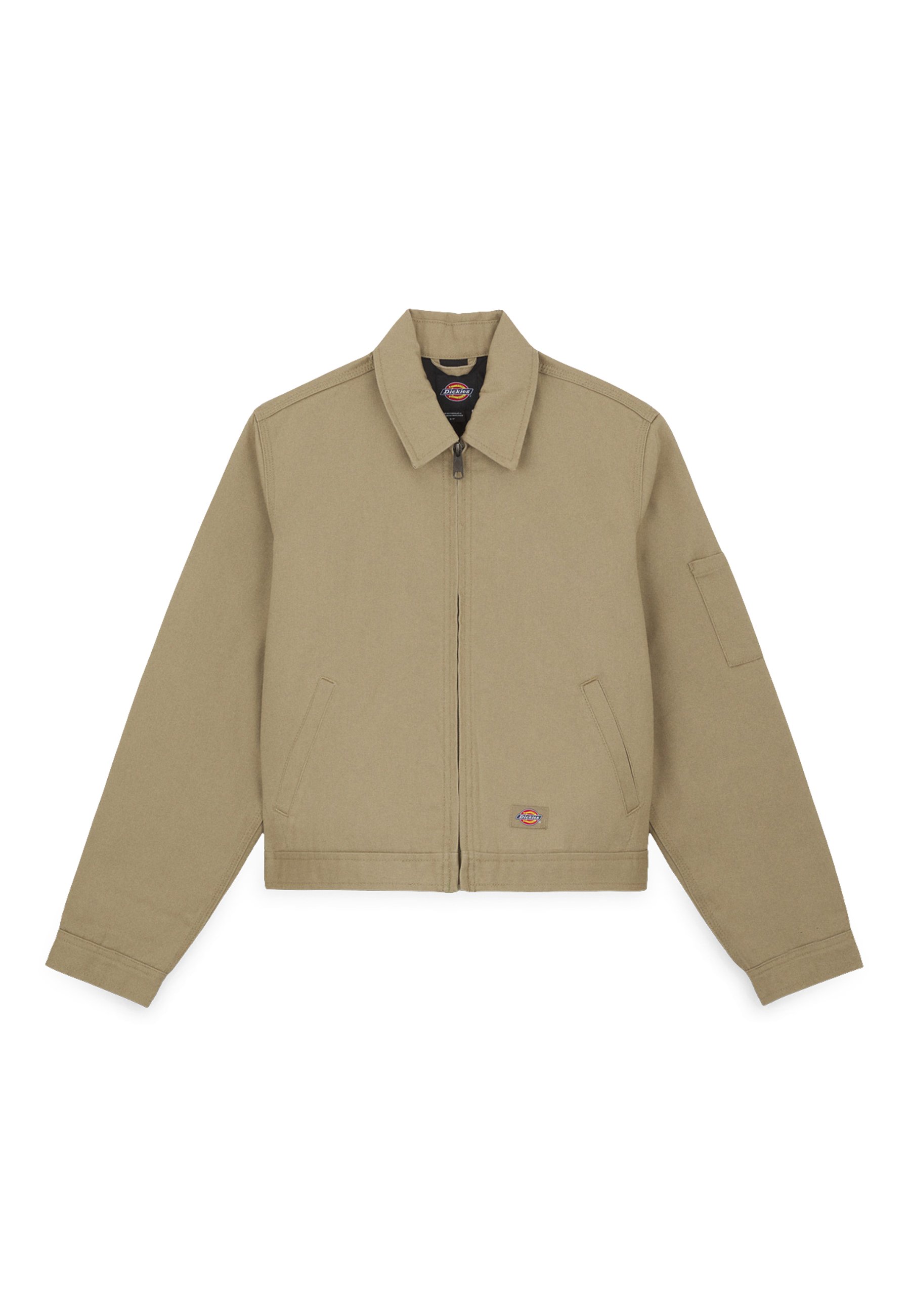 Dickies LINED EISENHOWER CROP W REC - Light jacket - khaki/beige