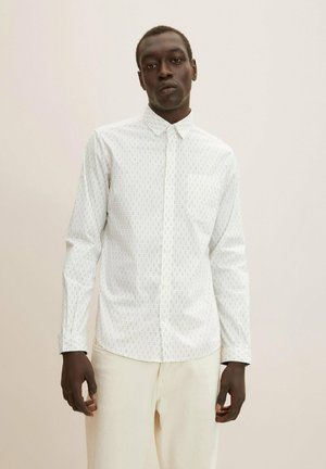 Camisa - off white geometric design