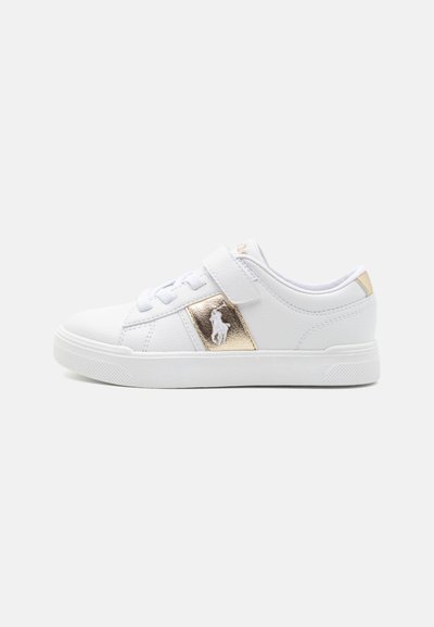 FRAZIER UNISEX - Baskets basses - white/gold