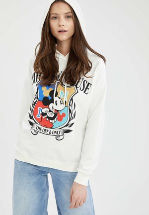 DISNEY - Jersey con capucha - white