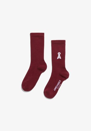 ARMEDANGELS, SAAMUS BOLD UNISEX - Sokken - velvet red