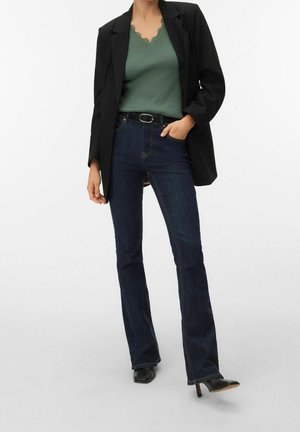 Vero Moda, T-shirt basique - mottled green