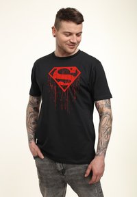 Henry Tiger DC COMICS  - T-shirt med print - black