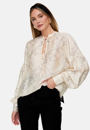 ROSETTI BILLOWY SLEEVES FLORAL PRINT - Bluse - cream