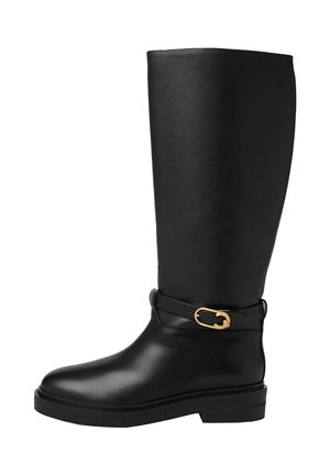 SADDLE VINTAGE - Stivali con plateau - noir