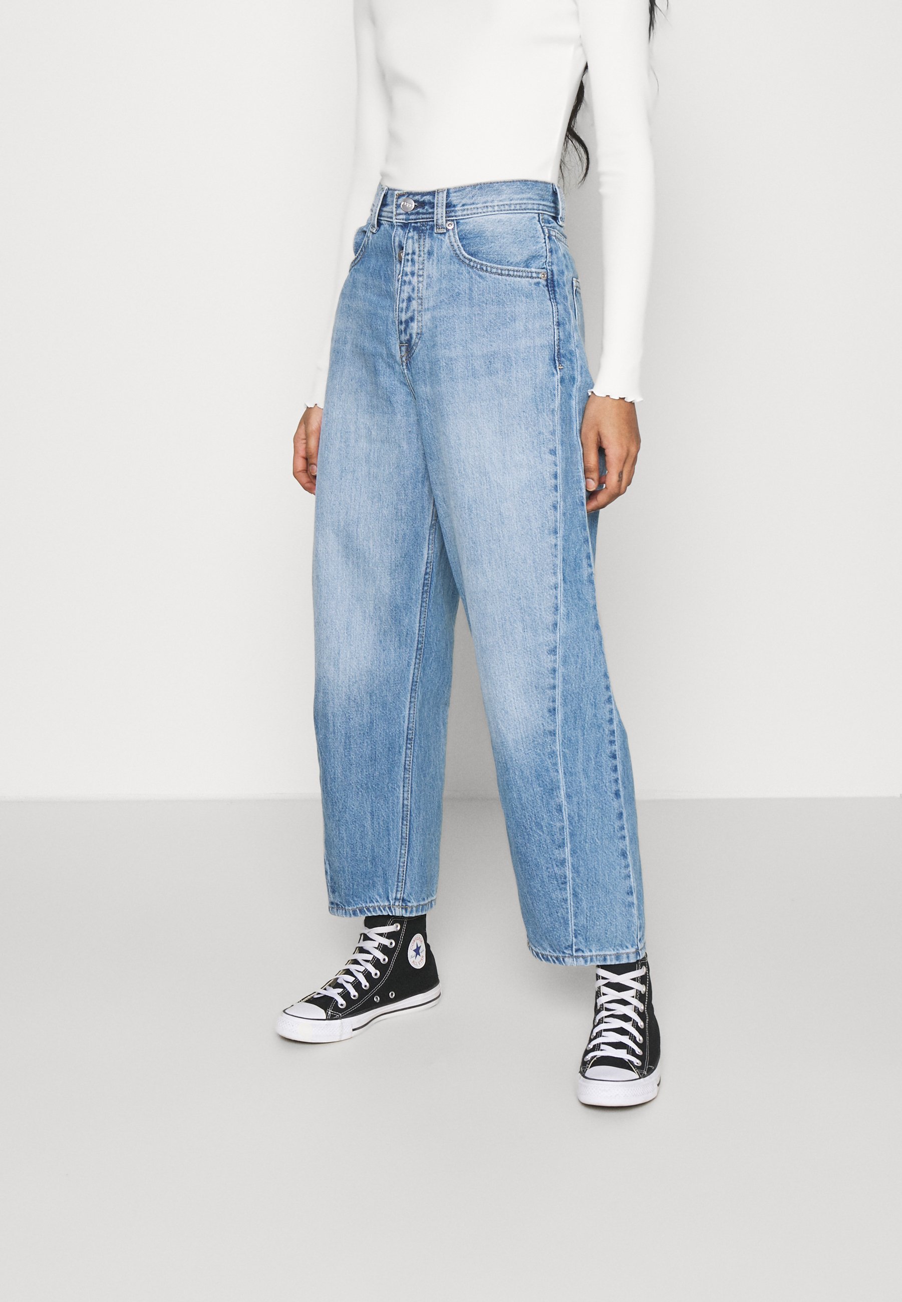 Pepe Jeans ADDISON - Relaxed fit jeans - denim/light-blue denim - Zalando.ie
