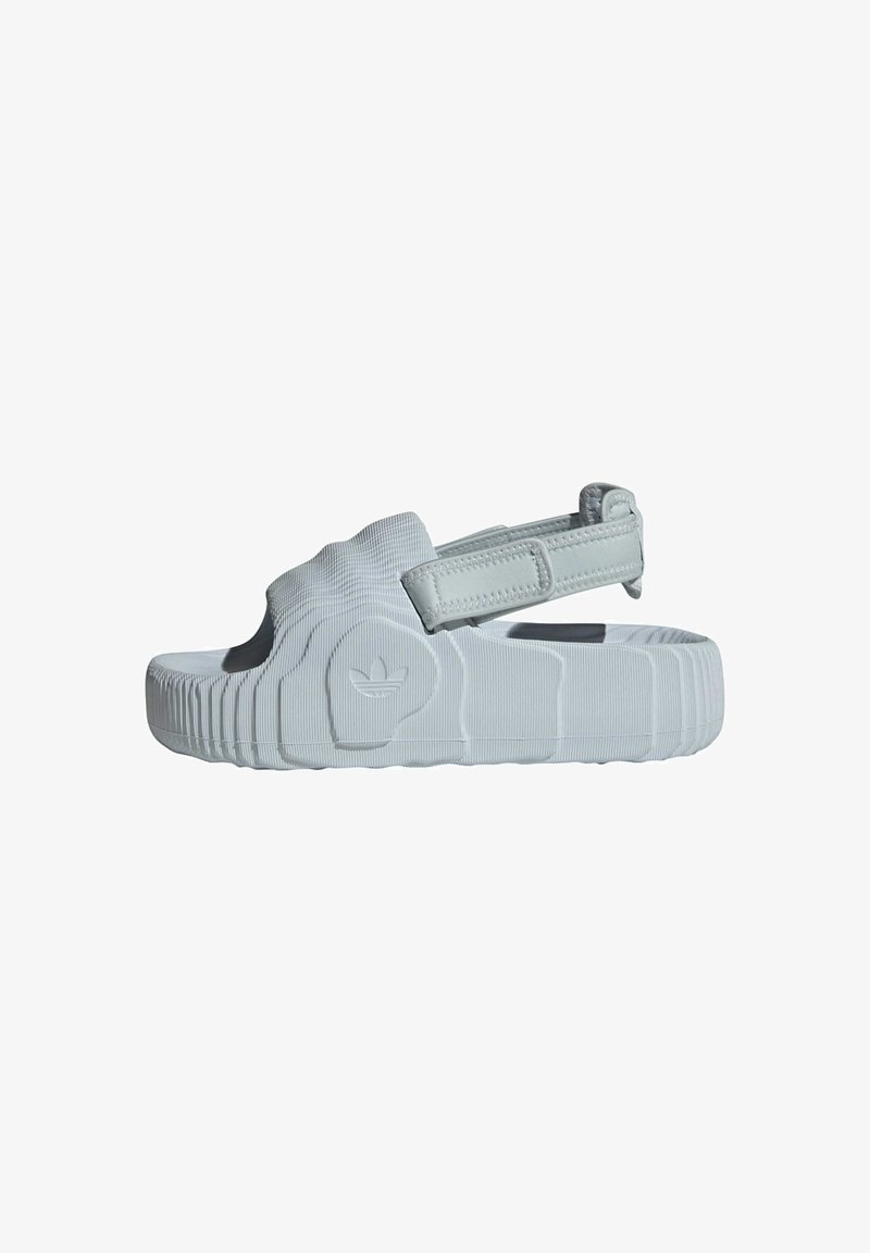 adidas Originals ADILETTE 22 XLG - Platform sandals - halo blue cloud white