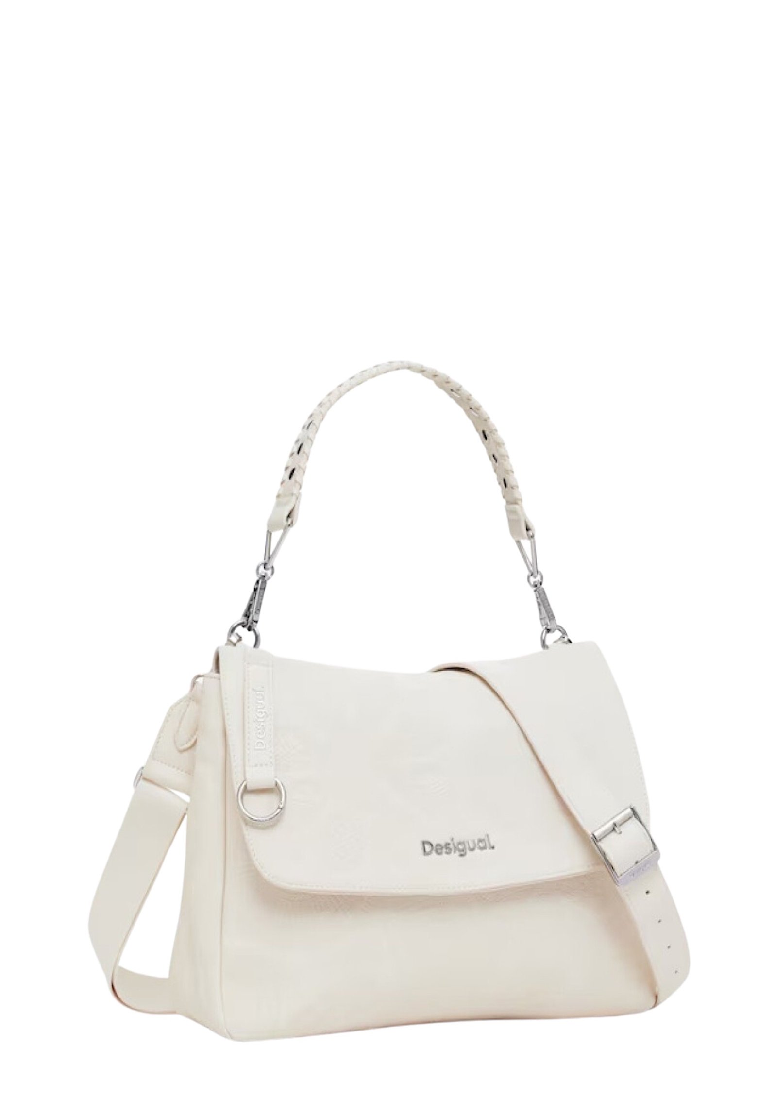 Desigual Portafoglio Mini Lyrics | Cintura Porta Soldi Da Viaggio | Accessorio Donna Bianco - 2