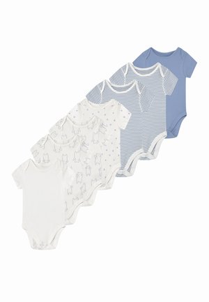 BABY ORGANIC BODYSUITS 7 PACK - Body - blue