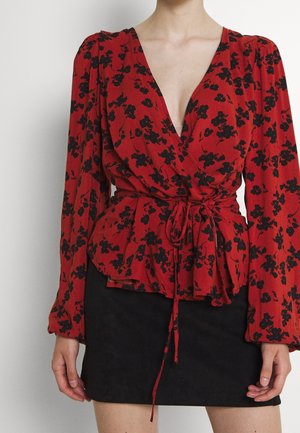 Blouse - red