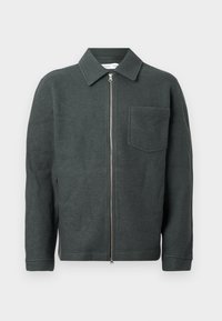 HANNES FULL ZIP - Lehká bunda - dark evergreen