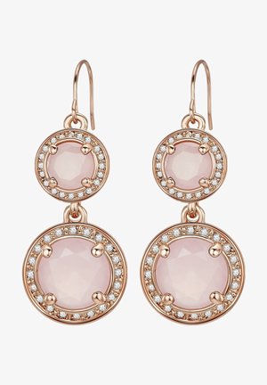 Earrings - rose gold-coloured