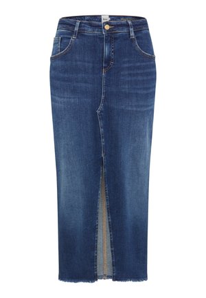 BRAX STYLE KACIE - Gonna di jeans - used regular blue
