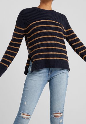 Strickpullover - dark blue