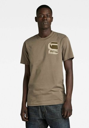 G-STAR SHADOW GRAPHIC SLIM - T-shirt imprimé - turf