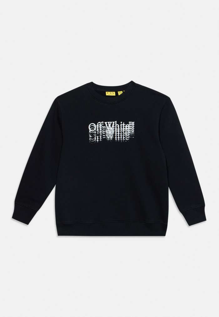 Off-White BIG BOOKISH STAMP CREW NECK UNISEX - Sweatshirt - black