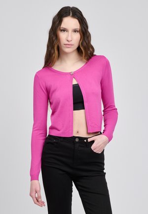 CROPPED - Cardigan - orchid