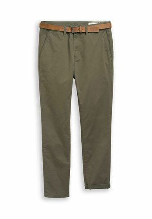 TOM TAILOR DENIM, SLIM FIT, oliwkowy