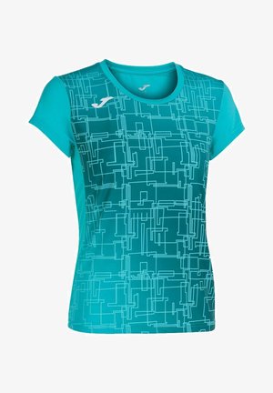 Joma, ELITE VIII SS - T-shirt con stampa - turquesa