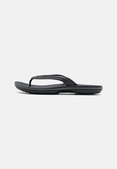 CROCBAND FLIP UNISEX - Tongs - black/slate grey