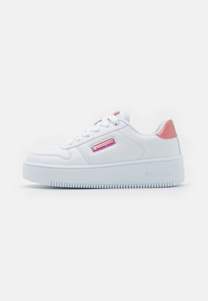Champion RD18 PLATFORM GLITZ - Zapatillas de baloncesto - white/rose gold