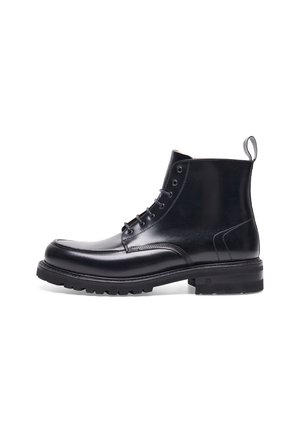 Schnürstiefelette - noir