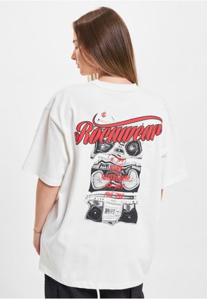 Print T-shirt - white