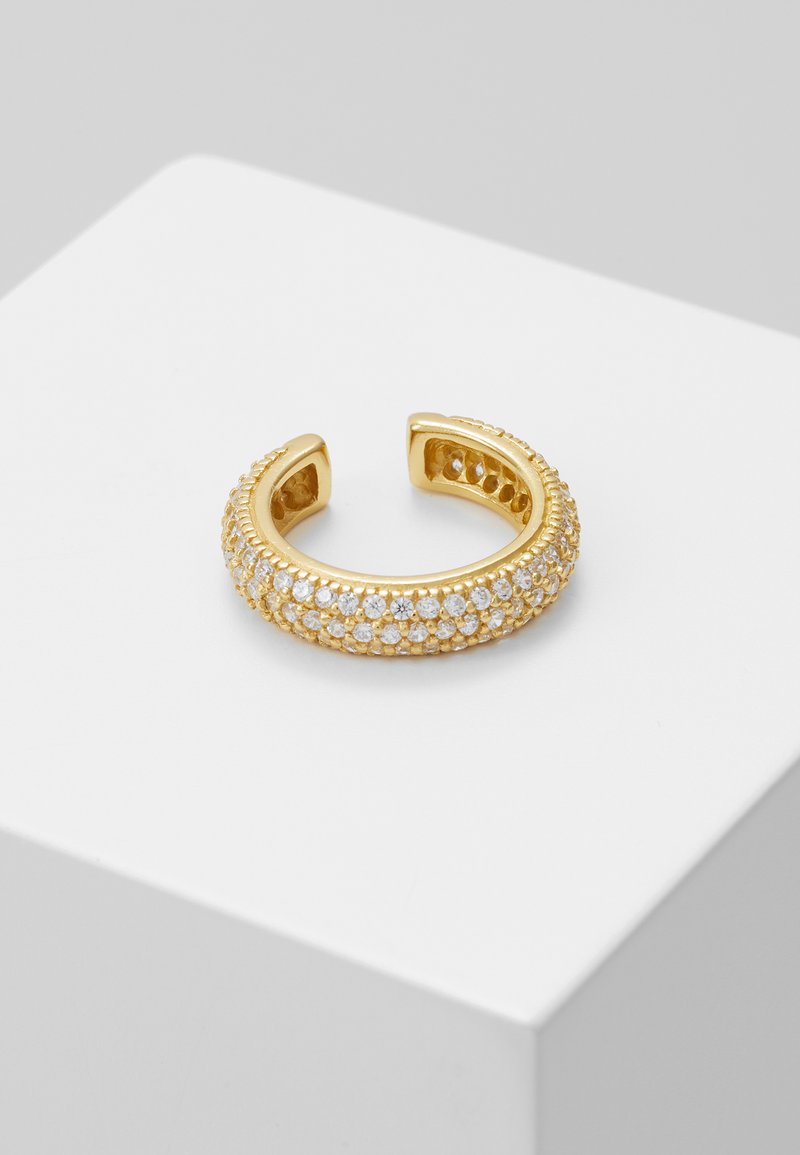 Orelia LUXE PAVE DOMED SINGLE EAR CUFF Pendientes pale gold