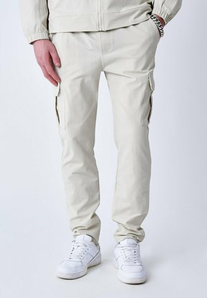 Project X Paris AVEC PASSANTS - Pantalones cargo - greige