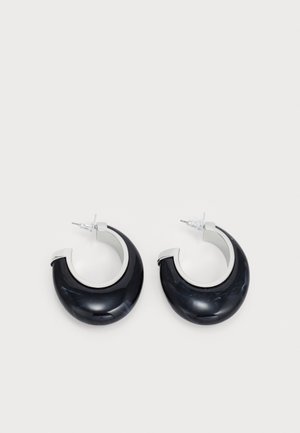ADRIA - Boucles d'oreilles - silver-coloured/black