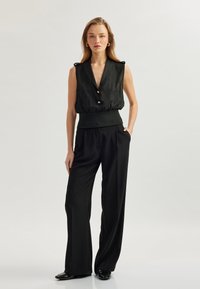 Koton SLEEVELESS CREPE - Camicetta - black