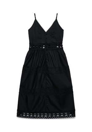 Calliope, ABITO TINTA UNITA - Abito a camicia - ultrablack