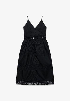 Calliope, ABITO TINTA UNITA - Abito a camicia - ultrablack