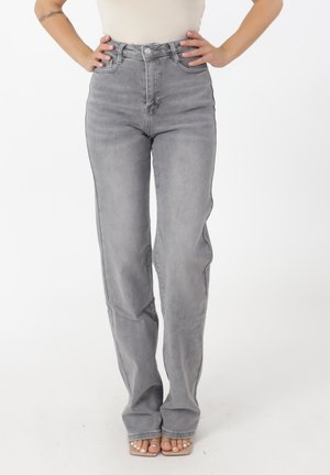 Elara Jeans Straight Leg - grau
