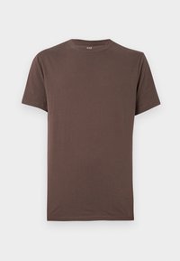 EVERYDAY SOFT CREW SOLID - Tricou basic - new brown