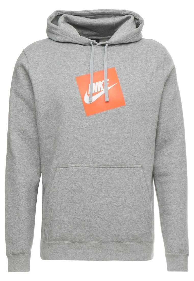 nike orange square hoodie