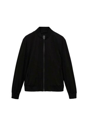 Mango Bomberjacke - black