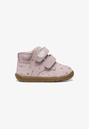 Geox, B MACCHIA GIRL - Sko med burretape - old rose