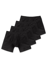 Schiesser 4 PACK - Boxer brief - schwarz